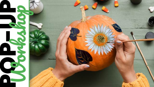 WPB GreenMarket Pop-Up Workshop: Fall-inspired Pumpkin Paint & Sip