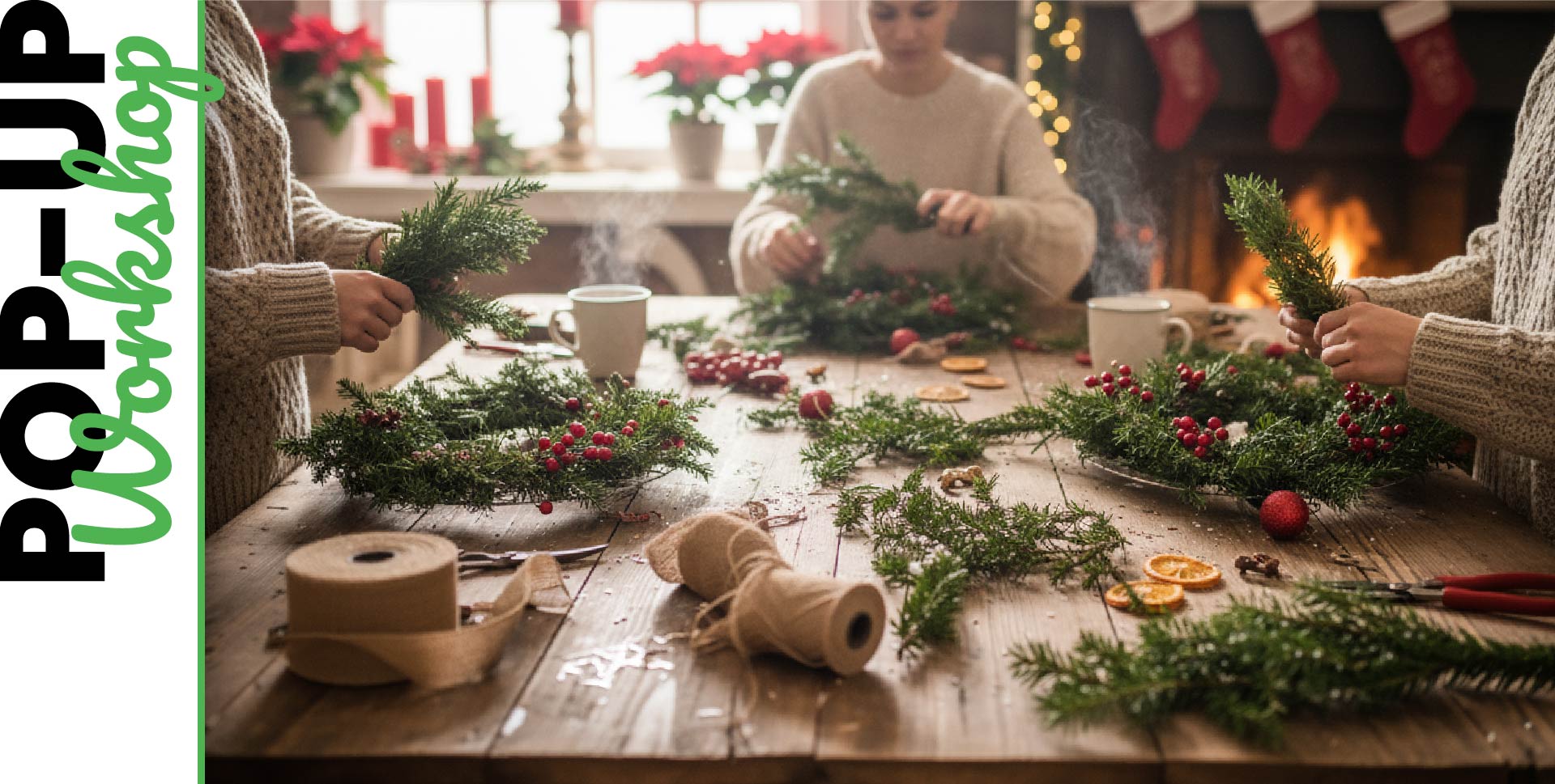 WPB GreenMarket Pop-Up Workshop: Wreath Making