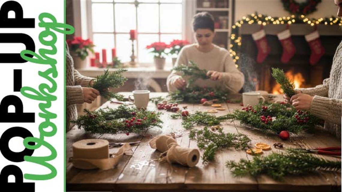 WPB GreenMarket Pop-Up Workshop: Wreath Making