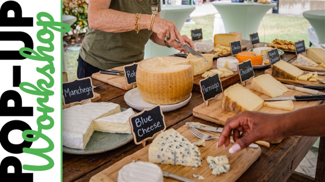 Pop-Up Workshop for November 7, 2026: Artisan Cheese Pairings