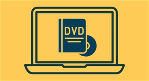 Portable DVD player illustration