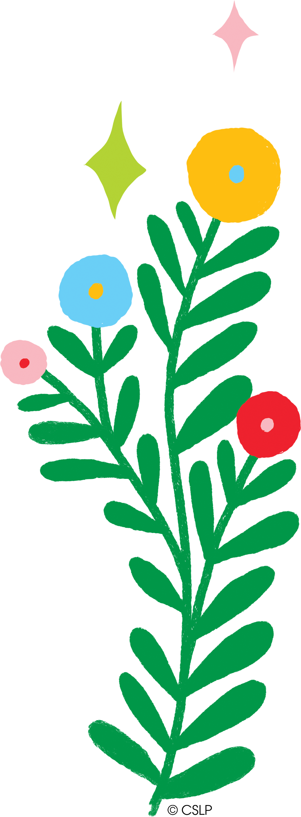 Colorful Flower Bunch