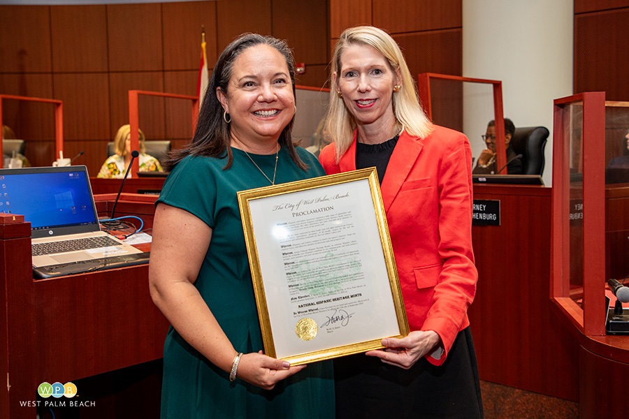 Michelle-Oyola-McGovern-and-City-Commissioner-Christy-Fox-a.jpg
