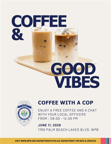 Coffee & Good Vibes, Coffee With a Cop event, enjoy free coffee at Target, June 11, from 9 a.m. to noon