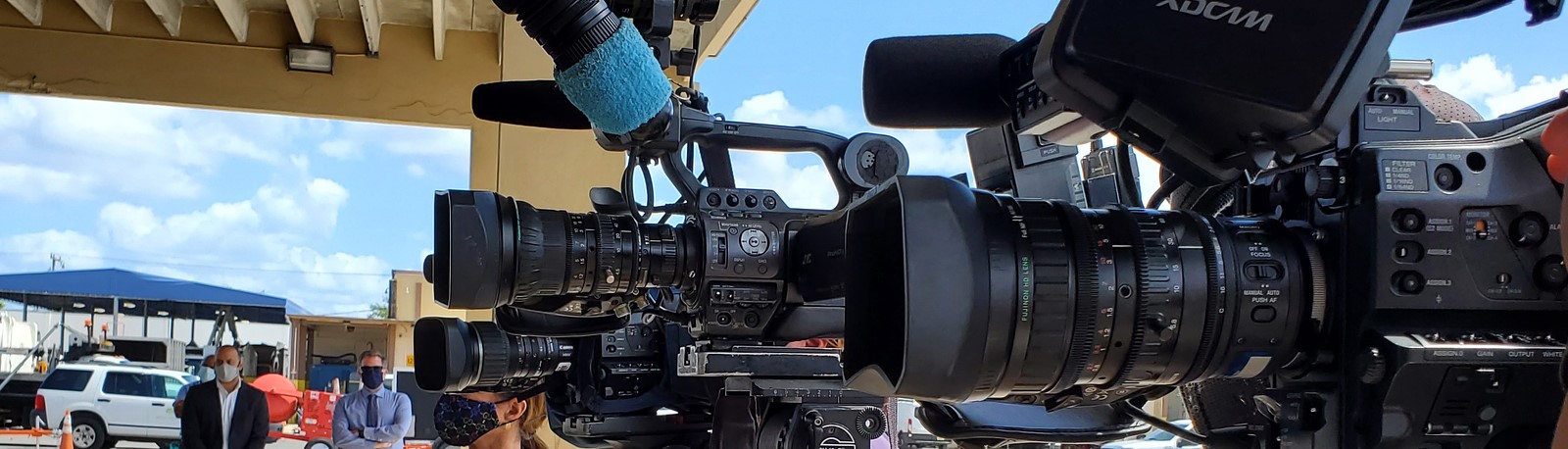Photo of video cameras