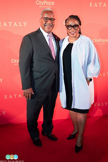 Mayor Keith A. James and First Lady Lorna James