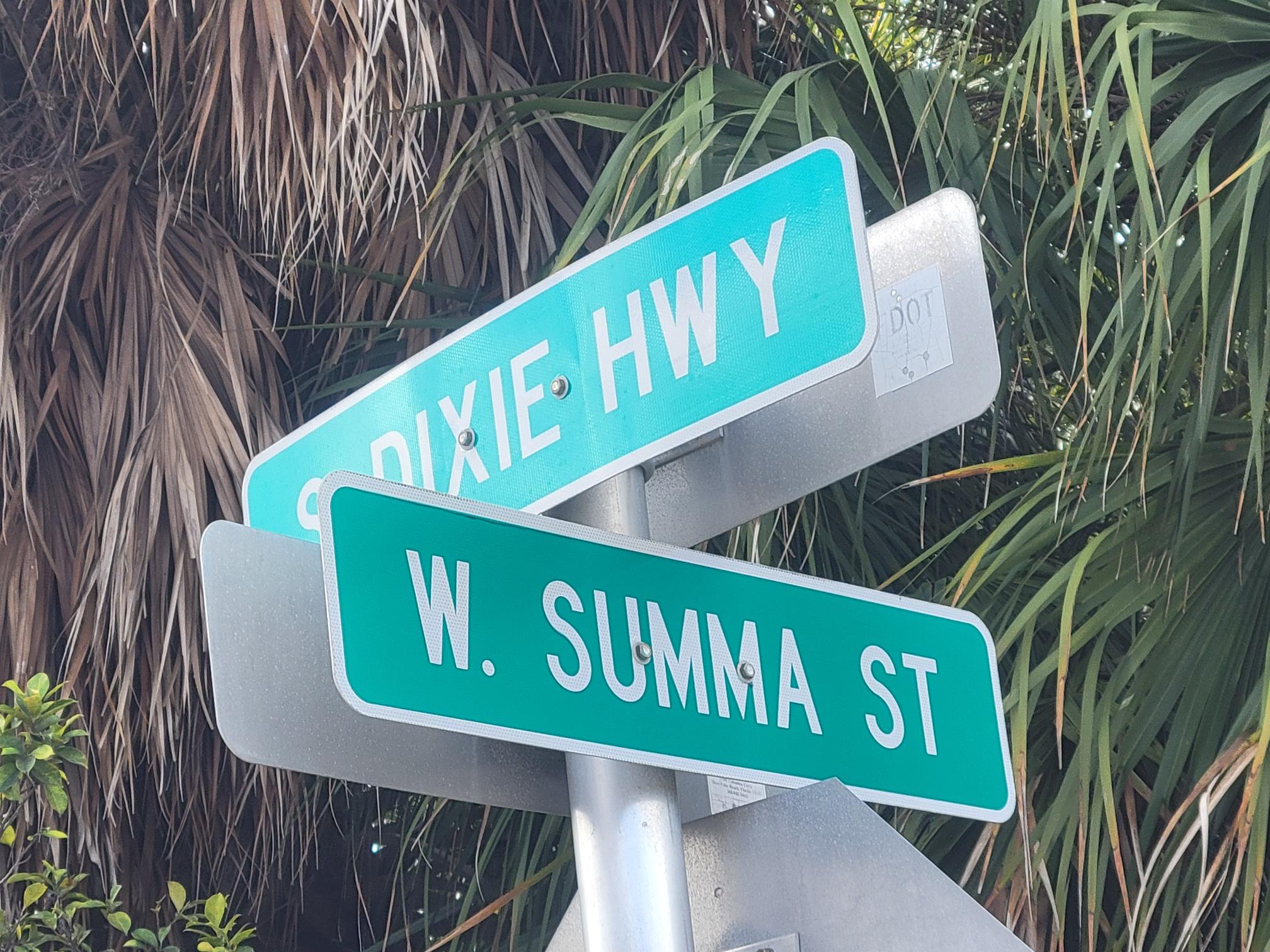 Photo of two street signs